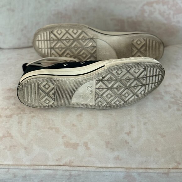 🔥 RARE Authentic Converse Chuck Taylor 70 Hi Fear of God Black Natural - Picture 10 of 12